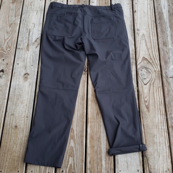 Lululemon Men's ABC Pant size 36 Charcoal Gray - Picture 3 of 6